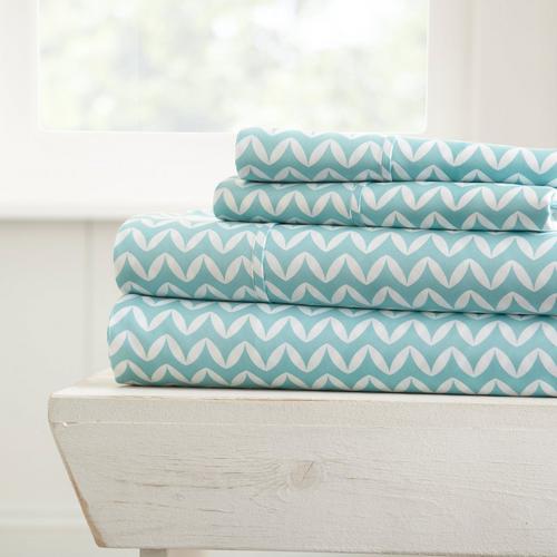 Home Collections Premium Ultra Soft Puffed Chevron Sheet