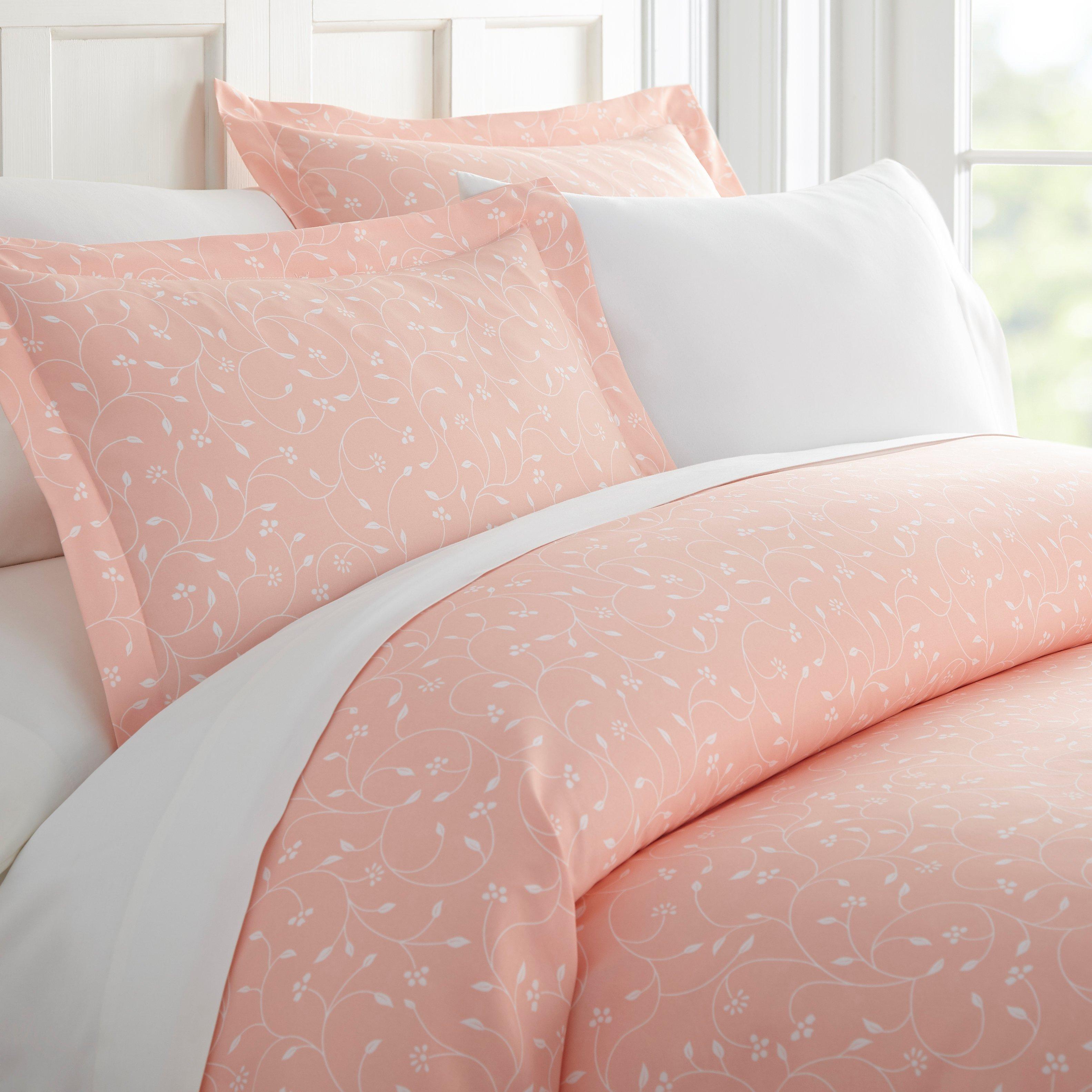 Home Collections Premium Soft Pink Buds Duvet Cover