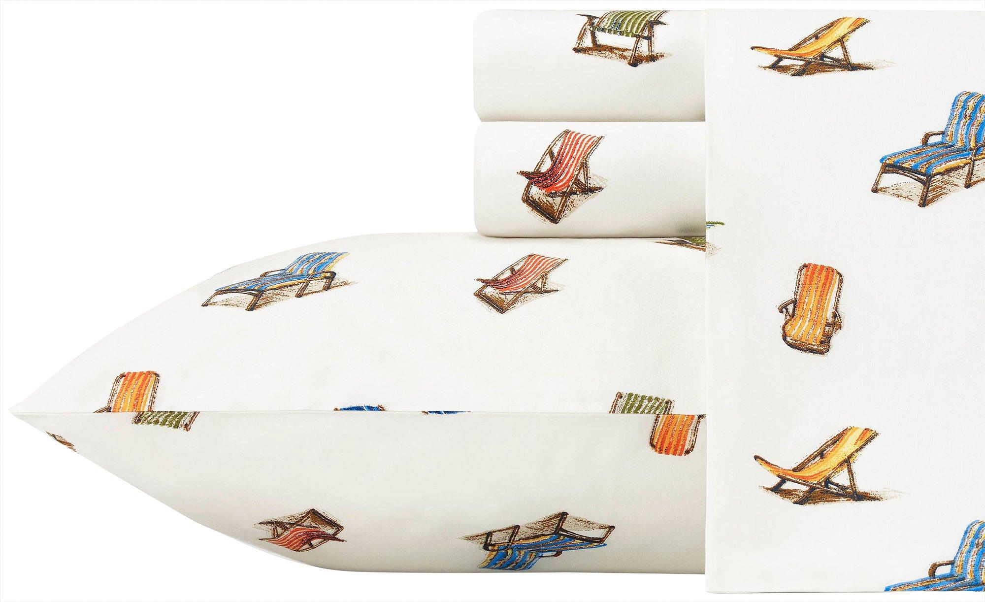 Photos - Bed Linen Tommy Bahama Beach Chairs Sheet Set 