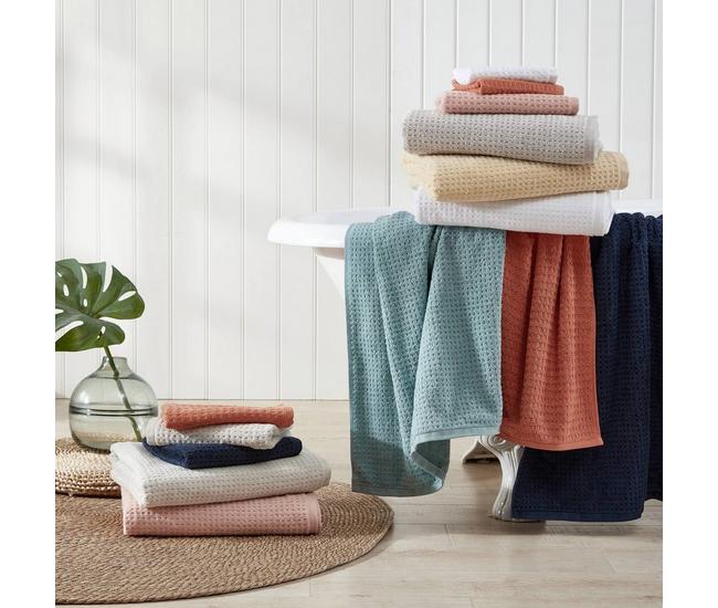 CANNON Low Twist 100 % cotton 6-Piece Towel Set, 550 GSM, Highly