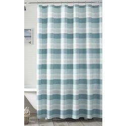 Tommy Bahama Hula Beach Medium Blue Shower Curtain
