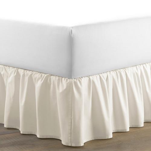 Laura Ashley Solid Ruffle Bed Skirt