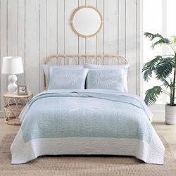 Tommy Bahama Field Of Fronds 100% Cotton Quilt