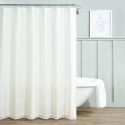 Annabella Crochet Lace Shower Curtain