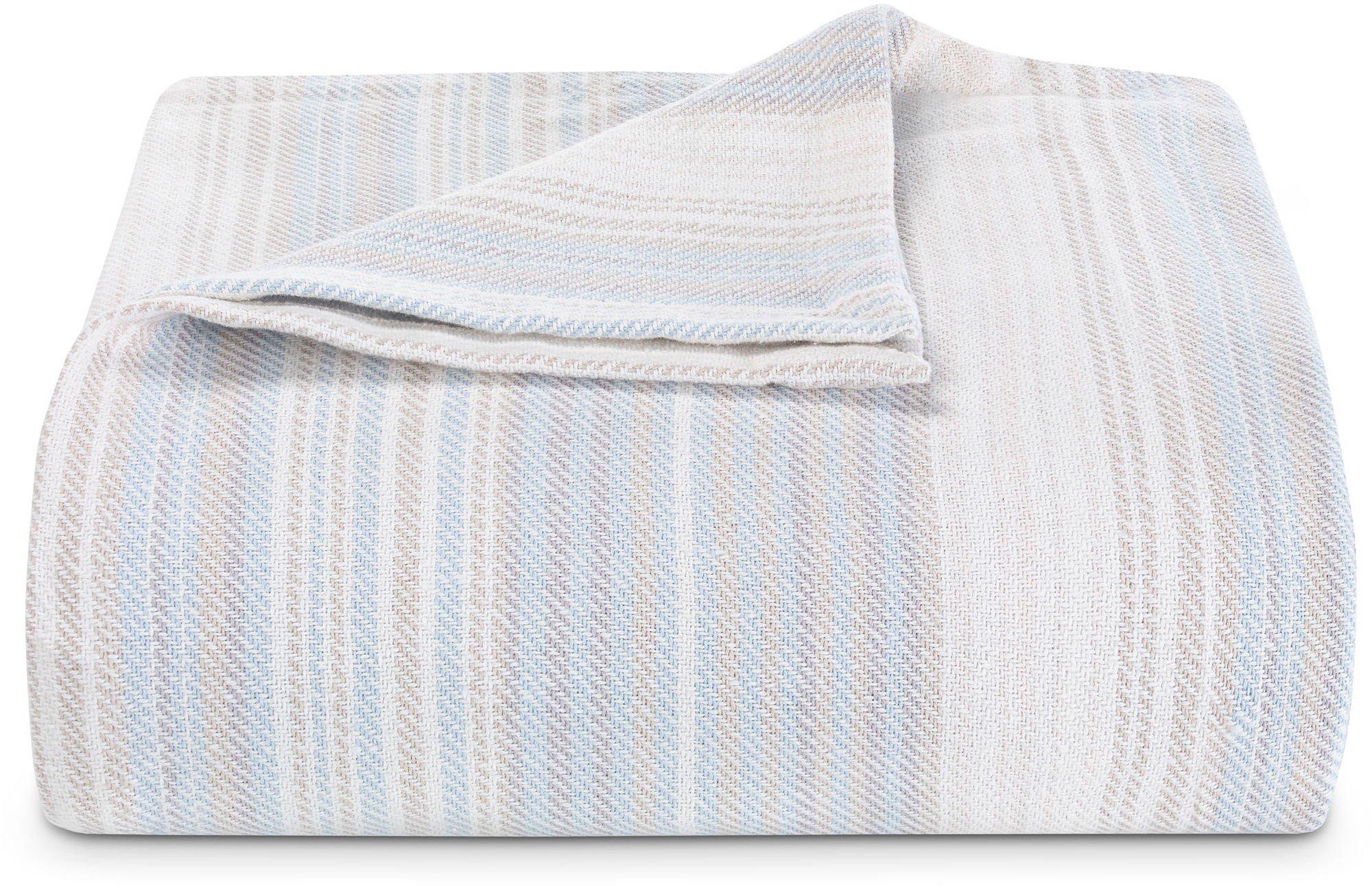 Sandy Shore Stripe Blanket