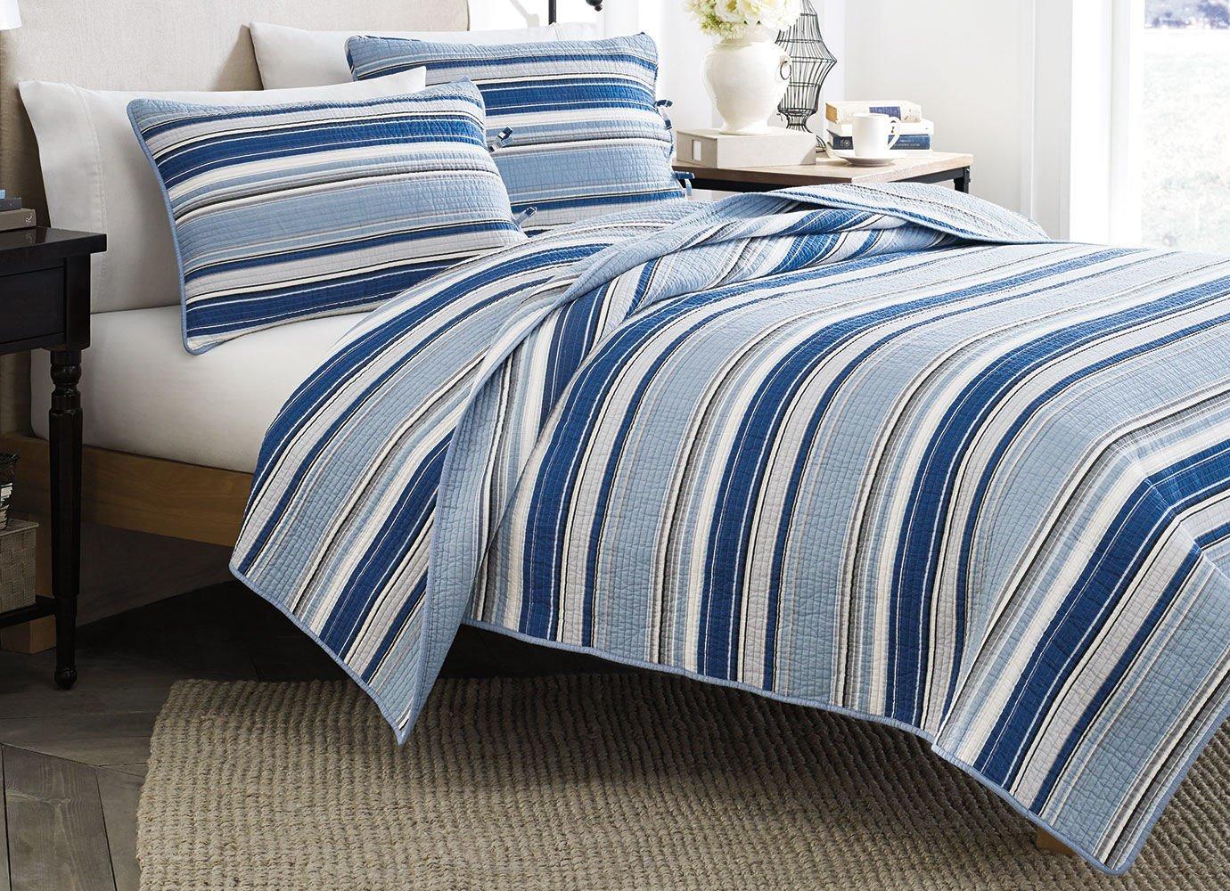Stone Cottage Fresno Blue 3-pc. Full/Queen Quilt