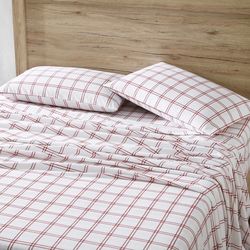 Eddie Bauer Westridge Plaid Cotton Flannel Sheet Set