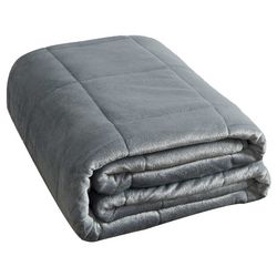 Sutton Home Plush Faux Mink 20 lb Weighted Blanket