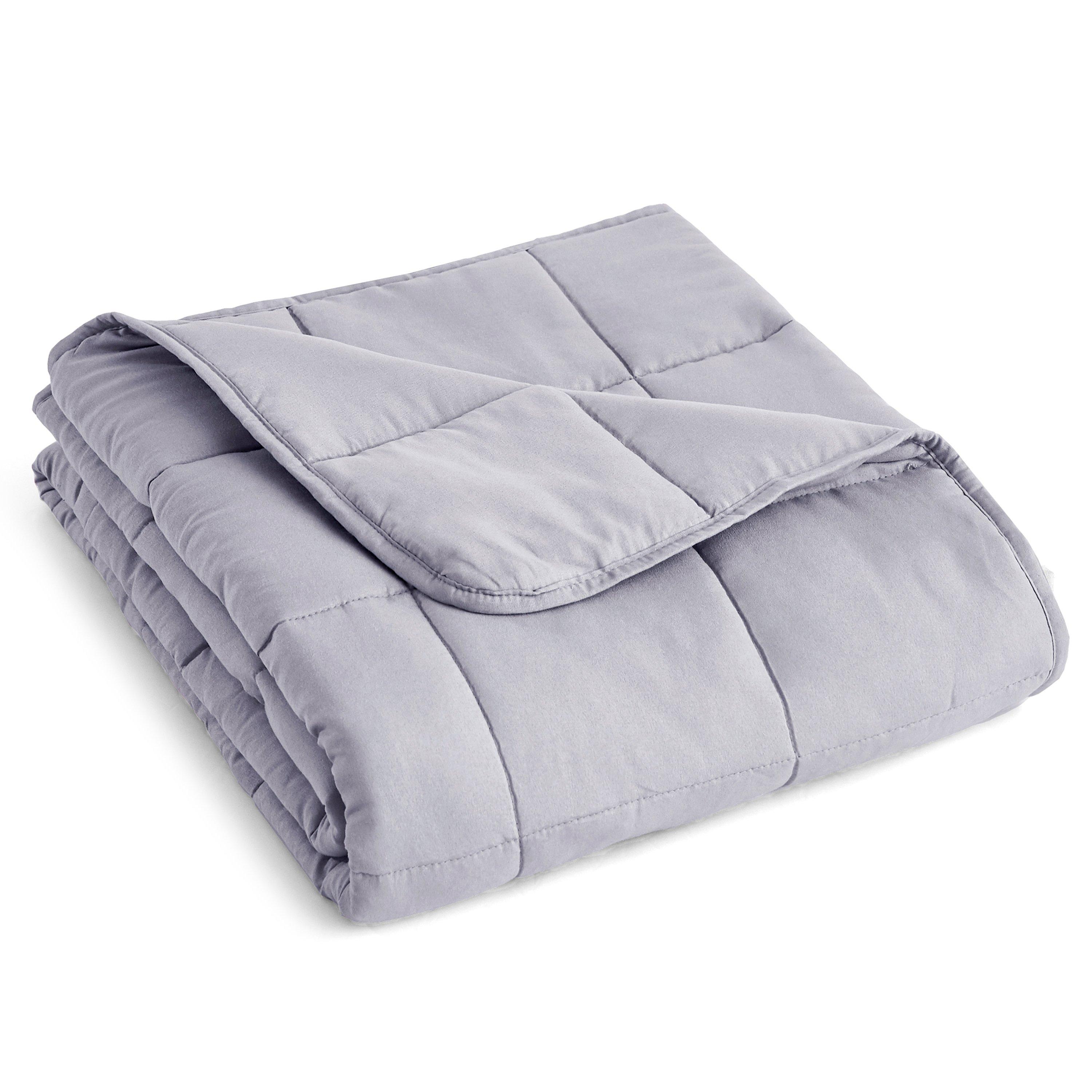Prima Comfort Microfiber 12 lb Weighted Blanket