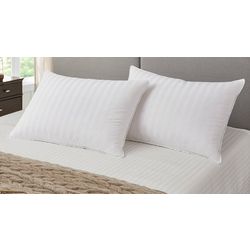 Blue Ridge Supreme Damask Stripe Down Jumbo Pillow
