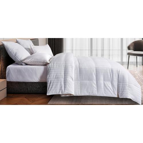 Blue Ridge Damask Cotton Goose Down Feather Comforter Bealls