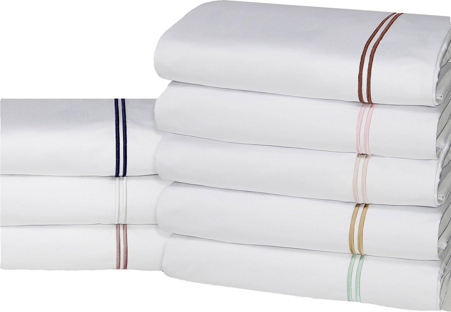 Cotton-Rich Embroidery Sheet Set
