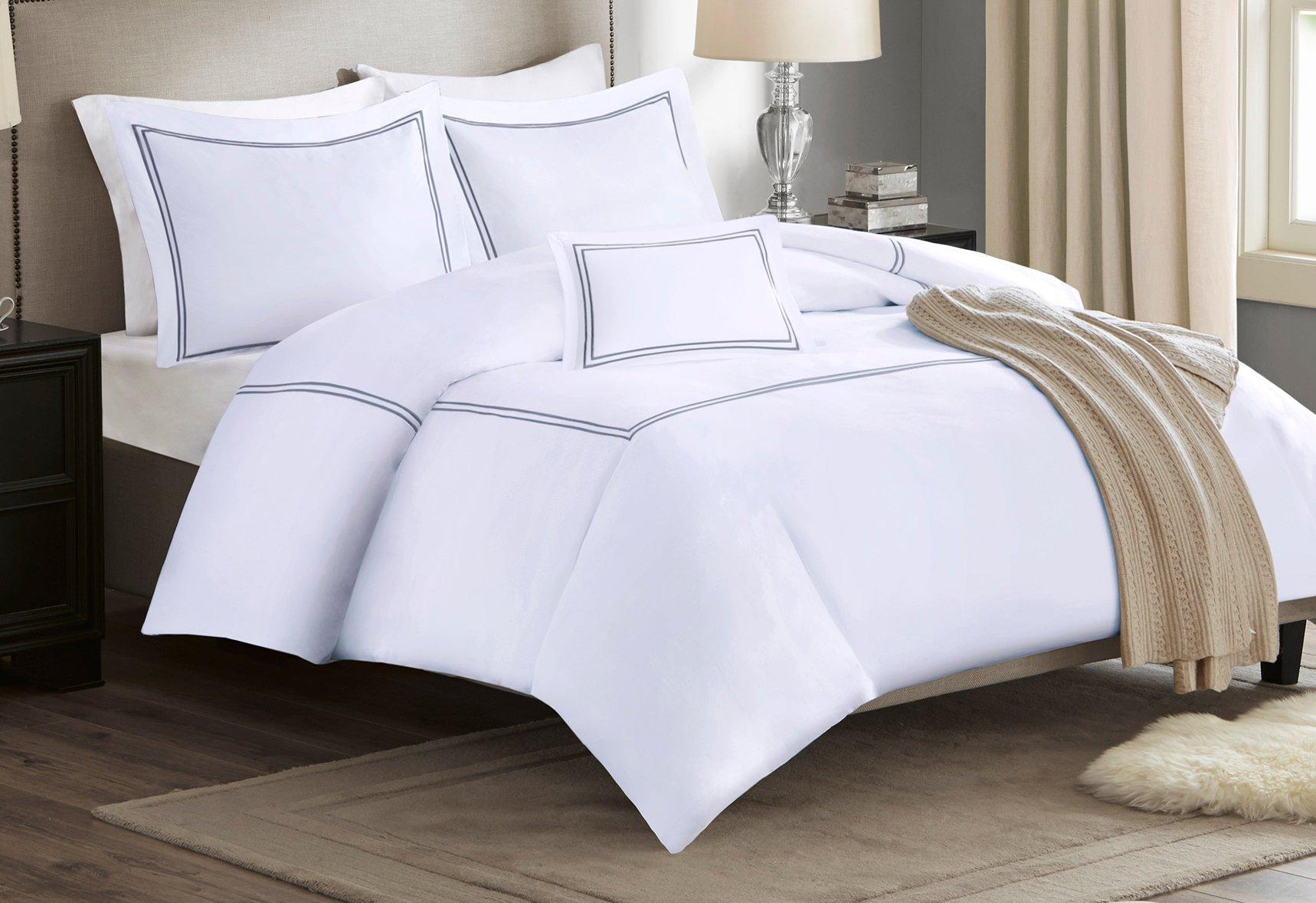 Hayden Reversible Stripe Comforter Set