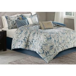 Gabby Blue 7-pc. Comforter Set