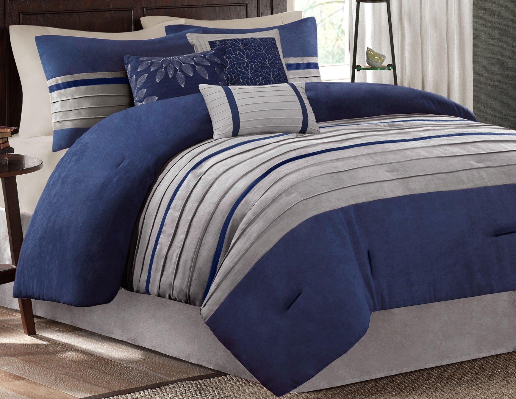 Madison Park Palmer Blue 7 Pc Comforter Set Bealls Florida