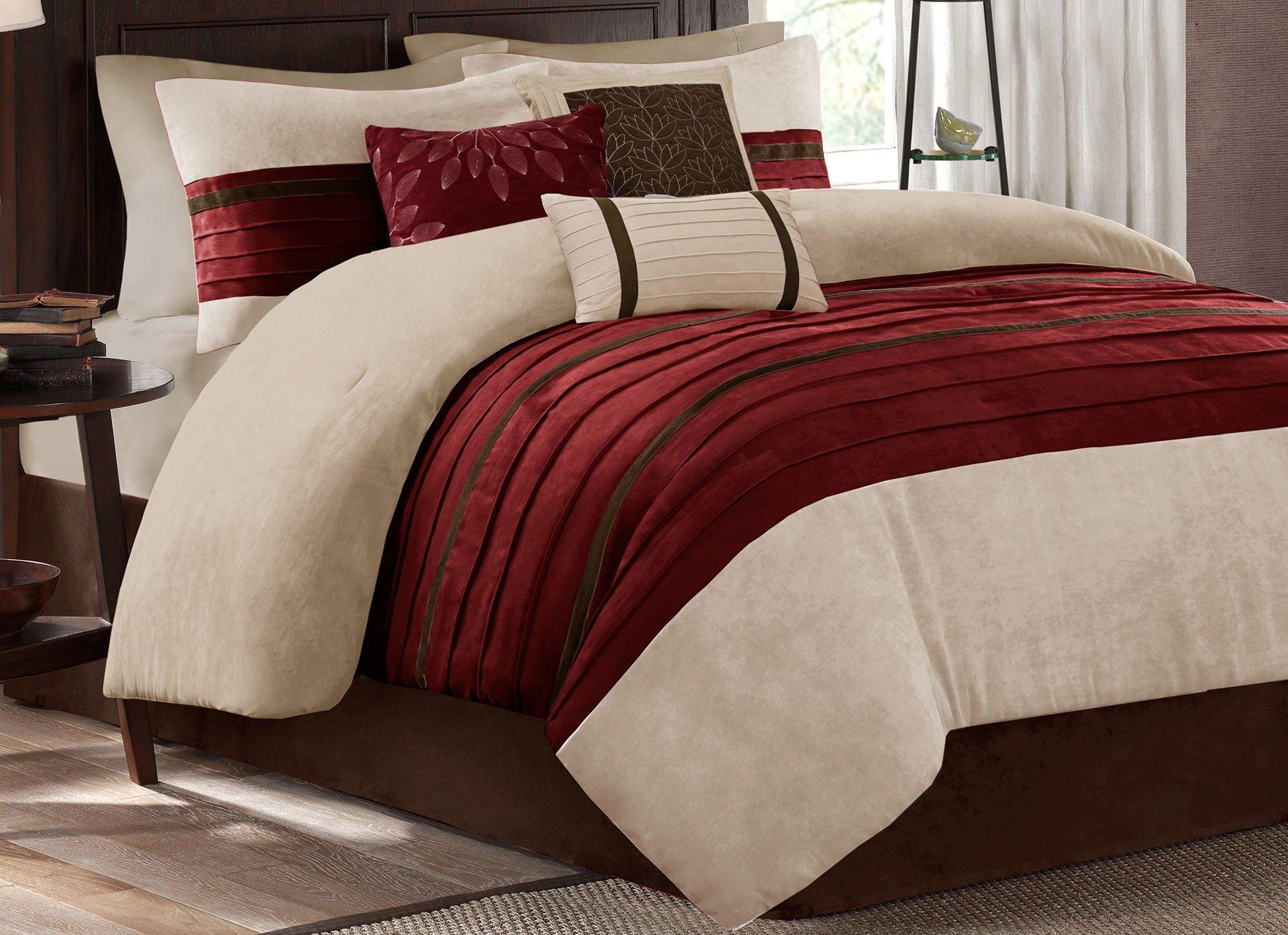 Madison Park Palmer Red 7 Pc Comforter Set Bealls Florida