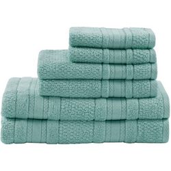 Madison Park Adrien 6-pc. Super Soft Cotton Towel Set