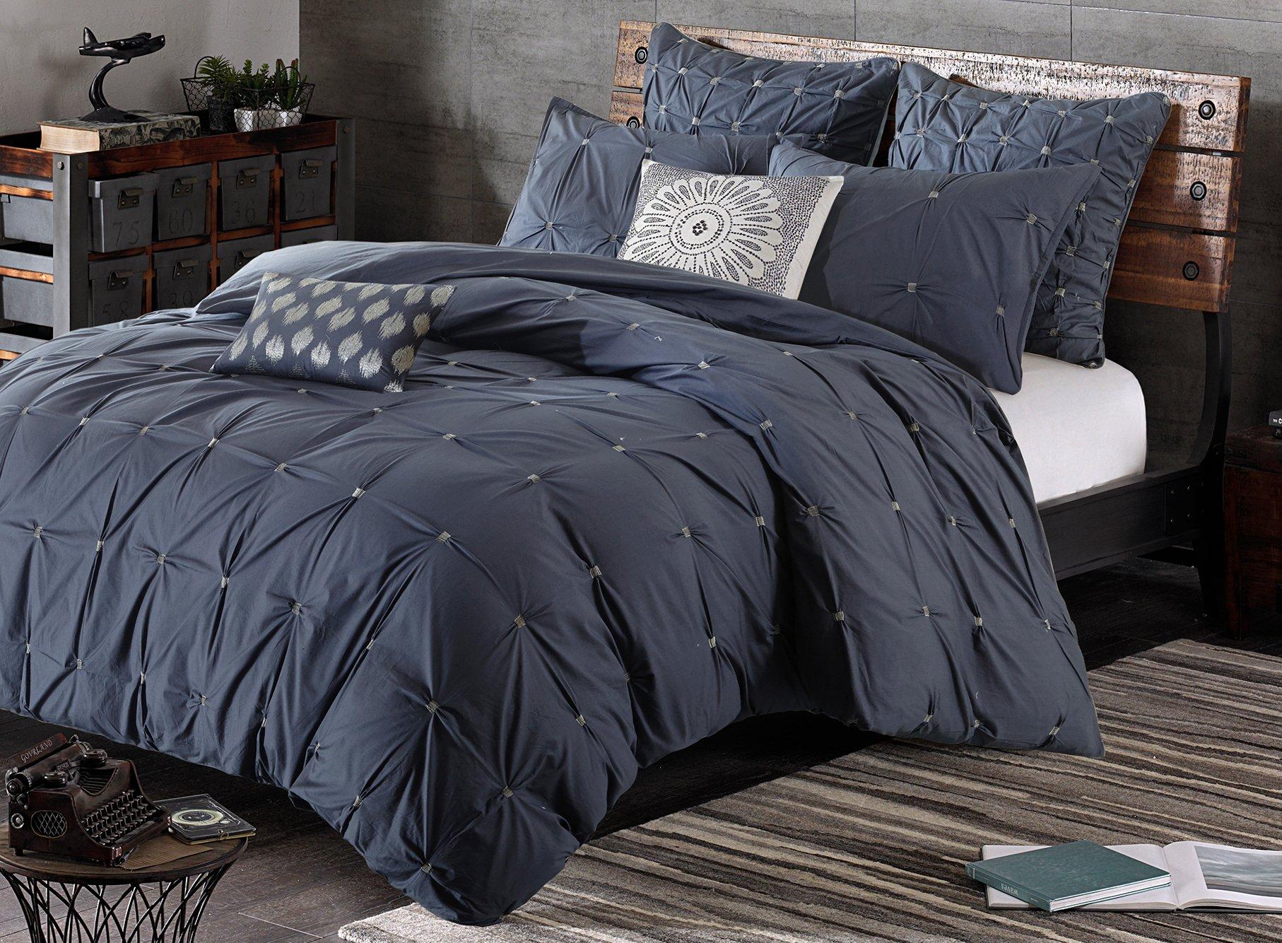 Ink & Ivy Maisie Embroidered Duvet Cover Set