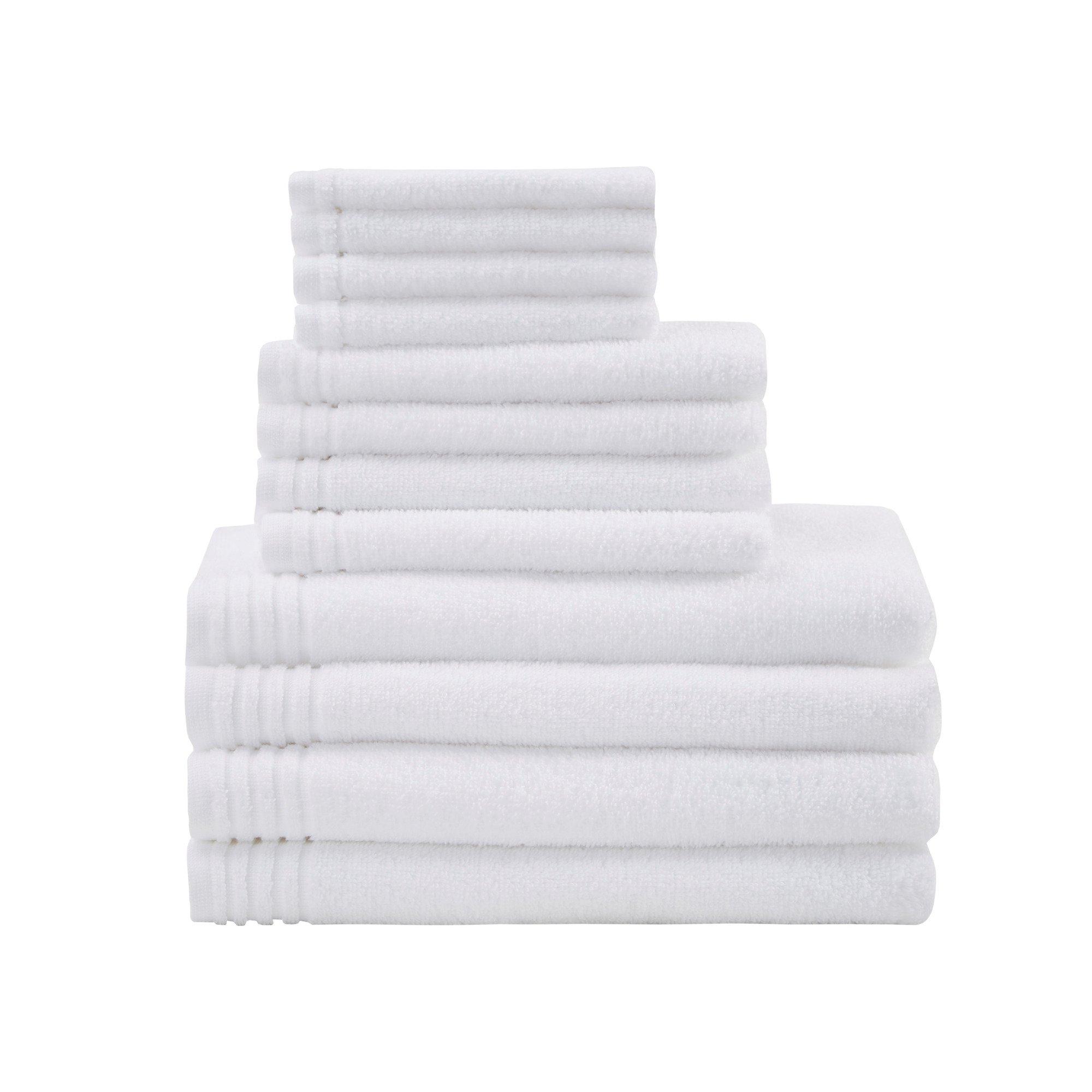 510 Design 100% Cotton Quick Dry 12 Piece Bath Towel Set