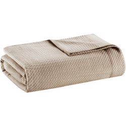 Madison Park Solid Egyptian Cotton Blanket