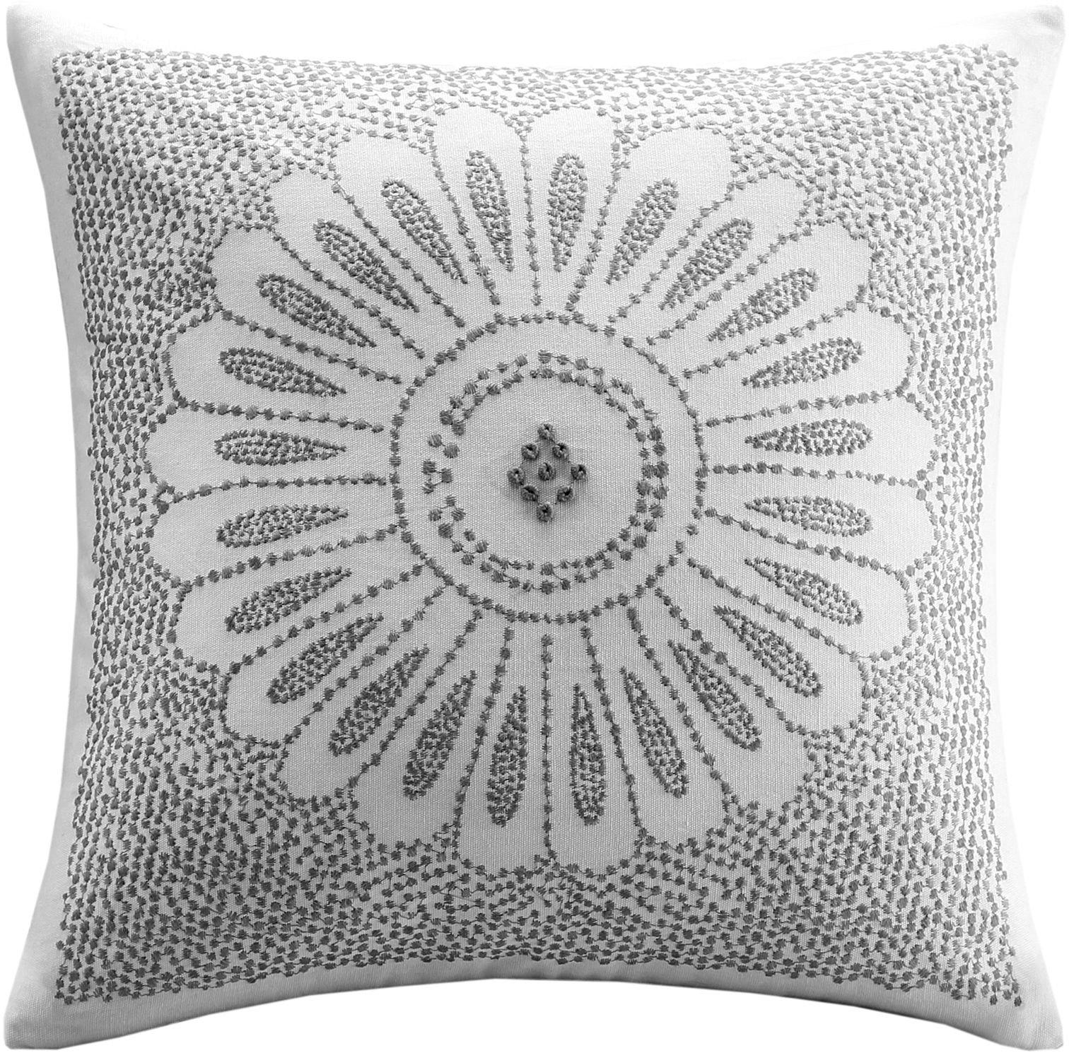 Ink + Ivy 20x20 Sofia Embroidered Decorative Pillow