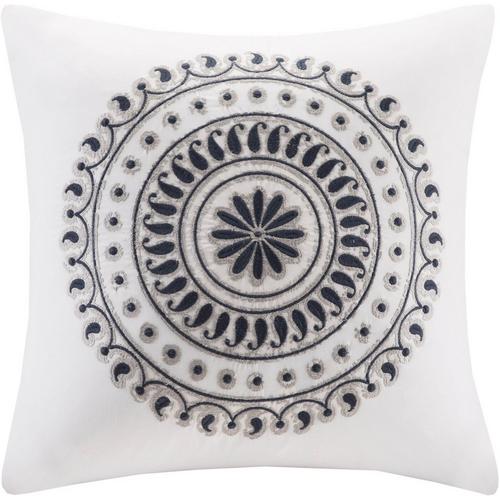Ink & Ivy Fleur Embroidered Decorative Pillow