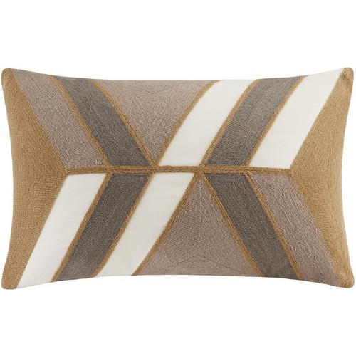Ink & Ivy Aero Neutral Oblong Decorative Pillow