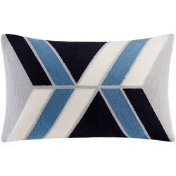 Ink & Ivy Aero Blue Oblong Decorative Pillow