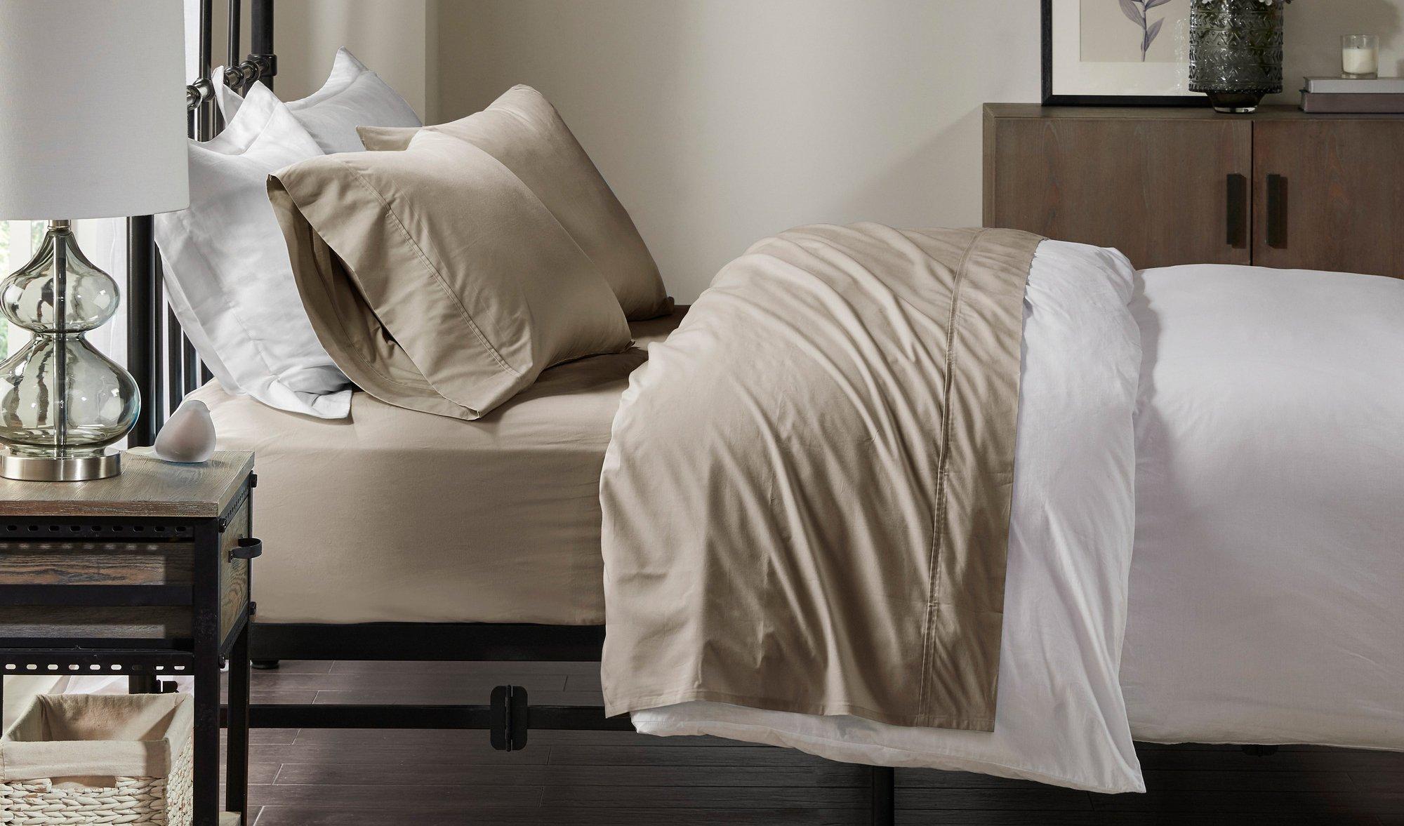 Peached Percale Cotton Sheet Set