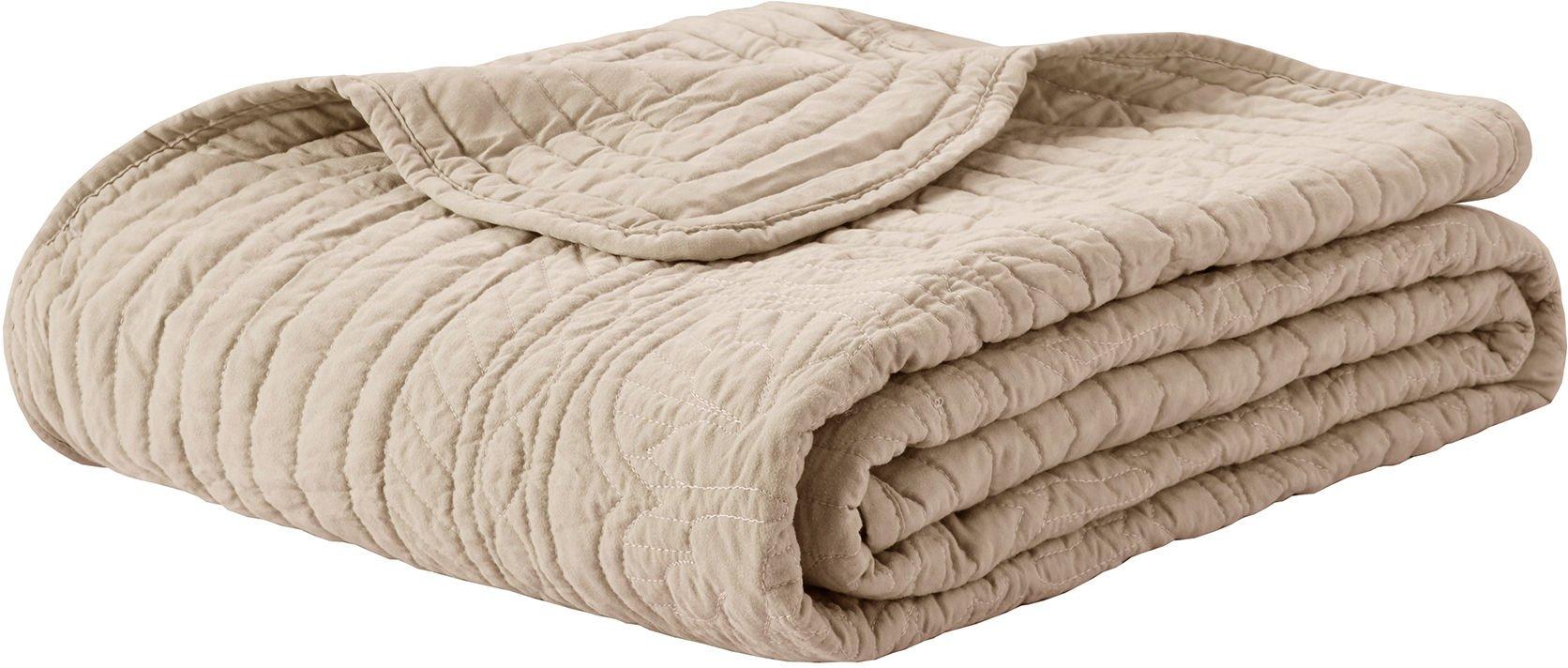 Madison Park Tuscany Oversized Quilted Throw