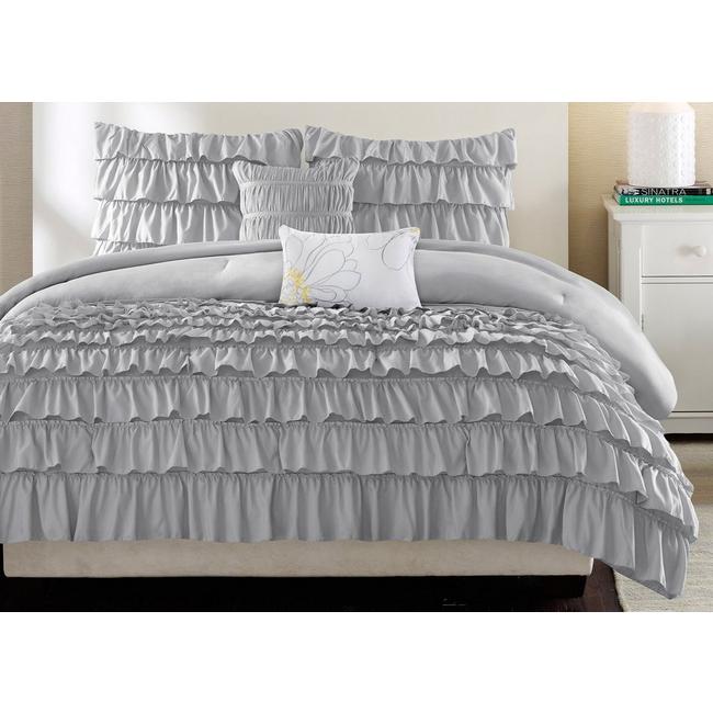 Itelligent Design Waterfall Grey Comforter Set Bealls Florida