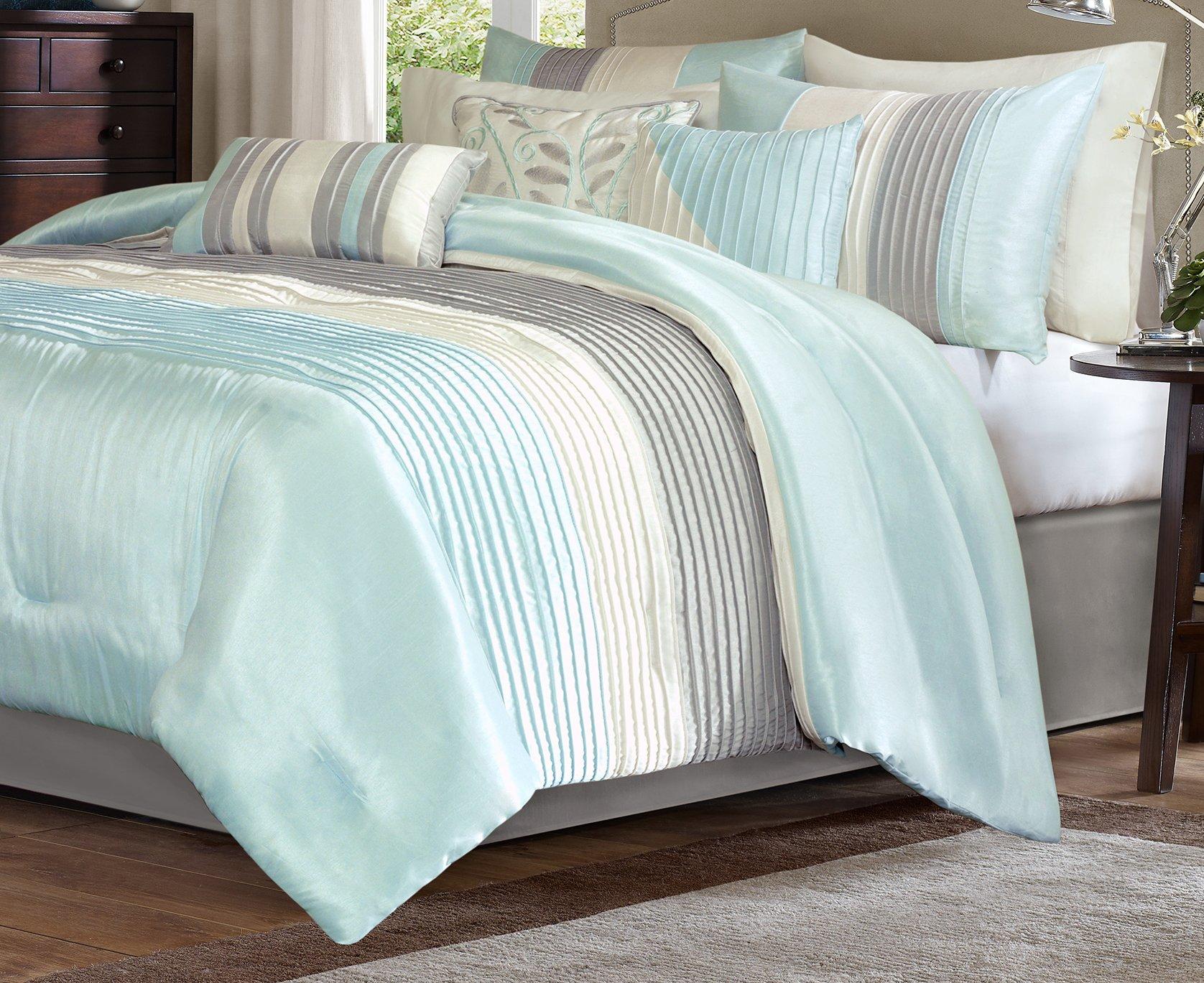 Amherst Aqua 7-pc. Comforter Set