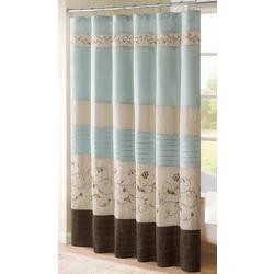 Serene Blue Shower Curtain