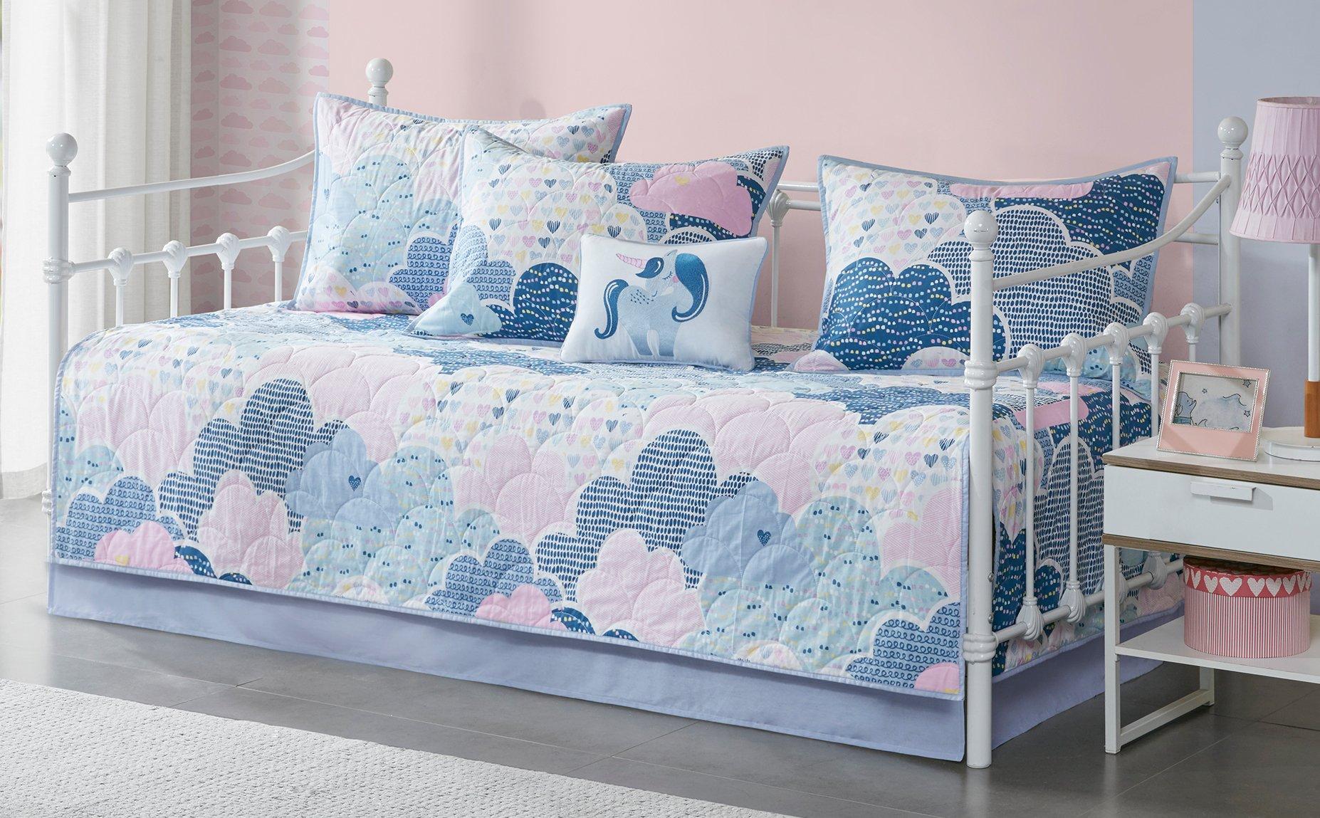 Kids Cloud 6-pc. Plaid Reversible Daybed Set
