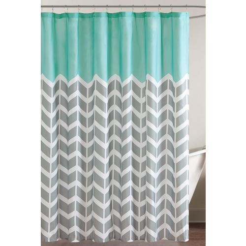 Intelligent Design Nadia Printed Shower Curtain