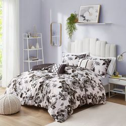 Intelligent Design Dorsey Floral Print Comforter Set
