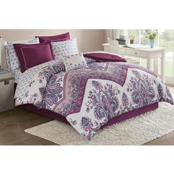 Tulay Purple Comforter & Sheet Set