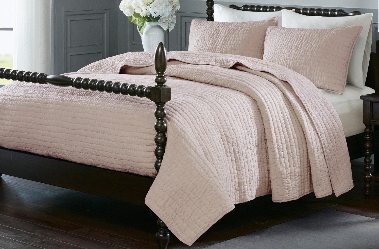 Madison Park Signature Serene Hand Quilted Coverlet Set