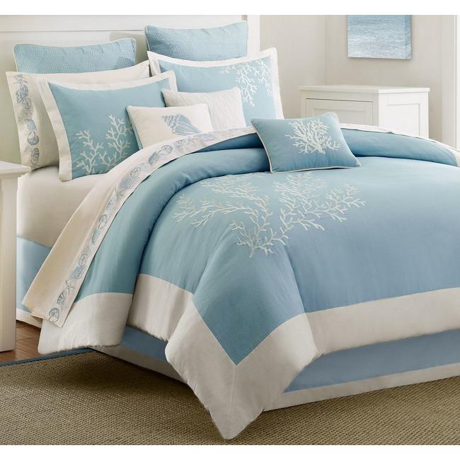 Details about   Harbor House Coastline Khaki 6 PC QUEEN Comforter Shams Bedskirt Dec Pillows 