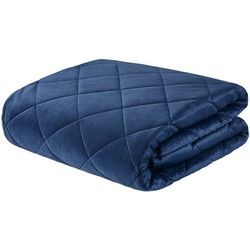 Beautyrest 12 lb. Weighted Quilted Faux Mink Blanket