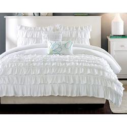 Waterfall White Comforter Set