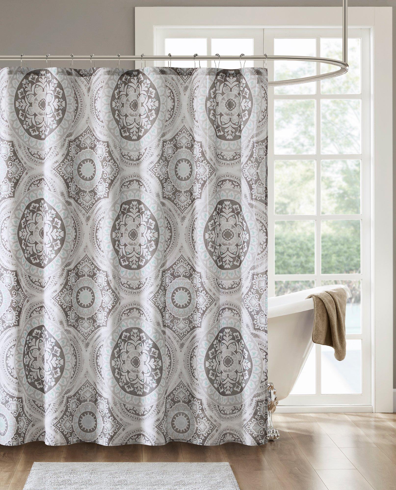 Madison Park June Printed Shower Curtain