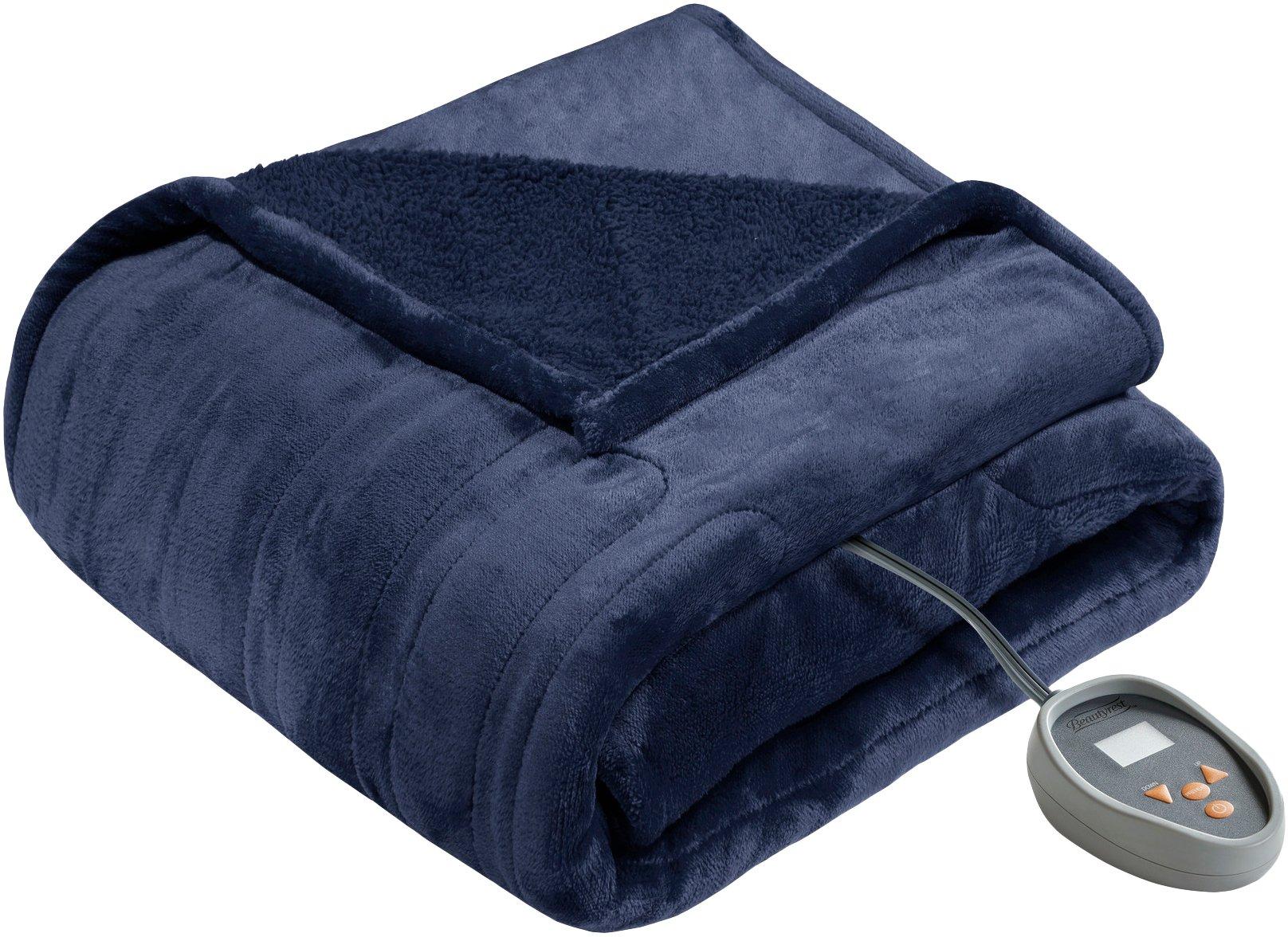 Beautyrest Heated Microlight to Berber Electric Blanket
