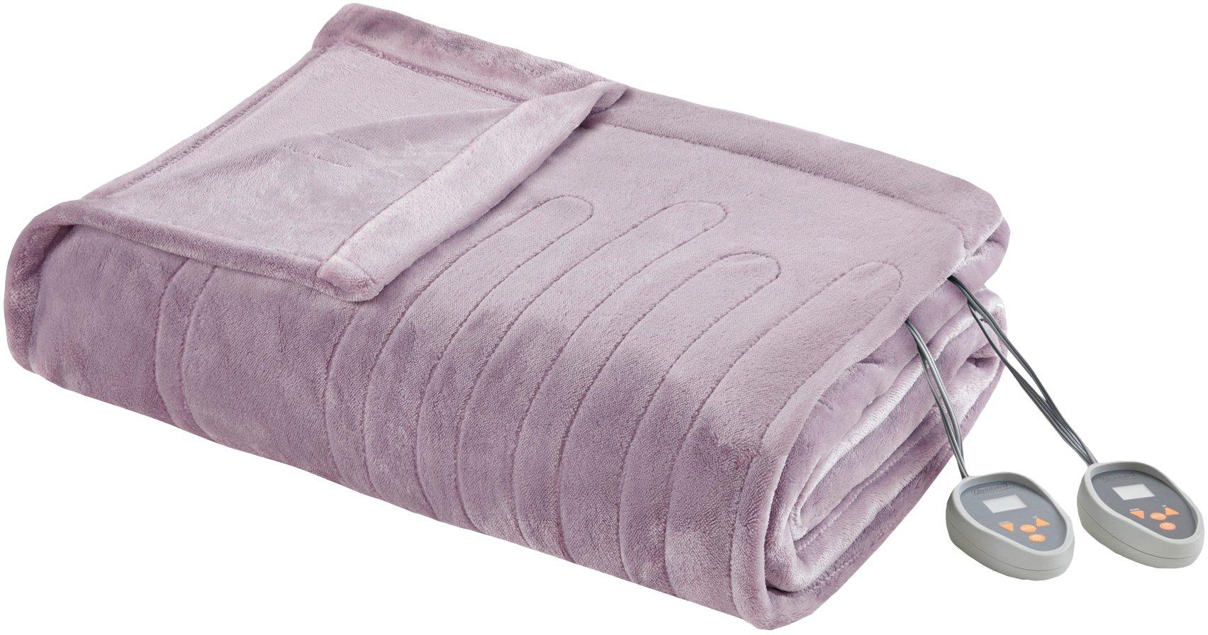 Photos - Duvet Beautyrest Heated Plush Blanket 