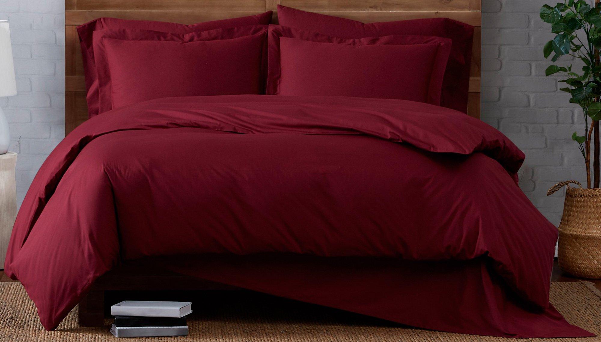 Photos - Bed Linen Brooklyn Loom Classic Cotton Duvet Cover Set