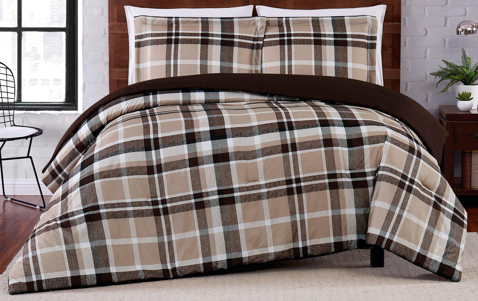 Truly Soft Paulette Plaid Comforter Set