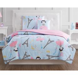 Kids Paris Princess Comforter Set