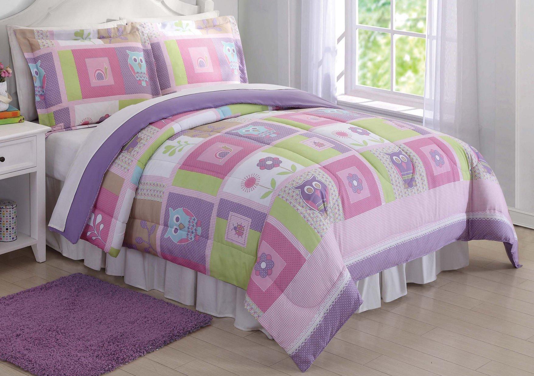 My World Kids Happy Owls Comforter Set