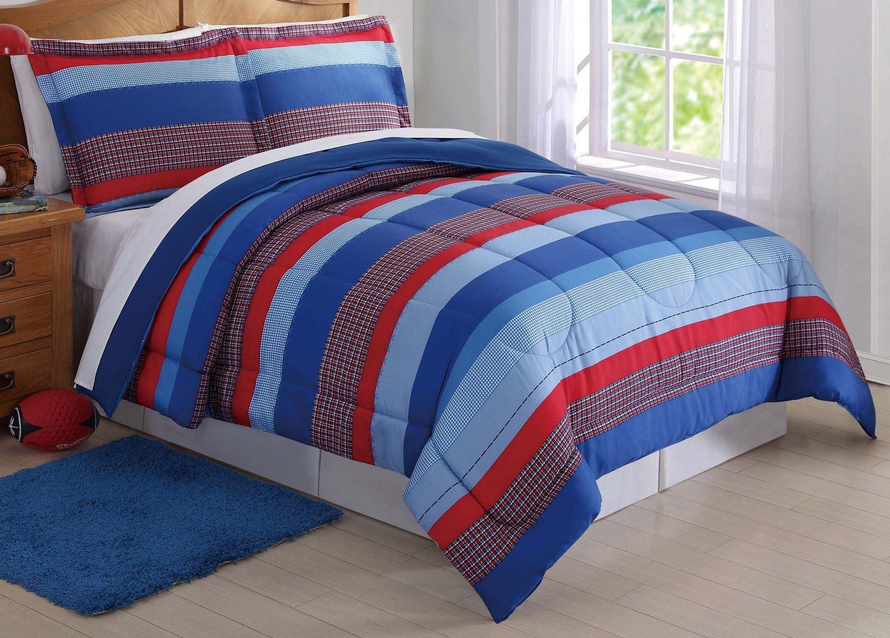 Photos - Bed Linen My World Kids Sebastian Stripe Comforter Set