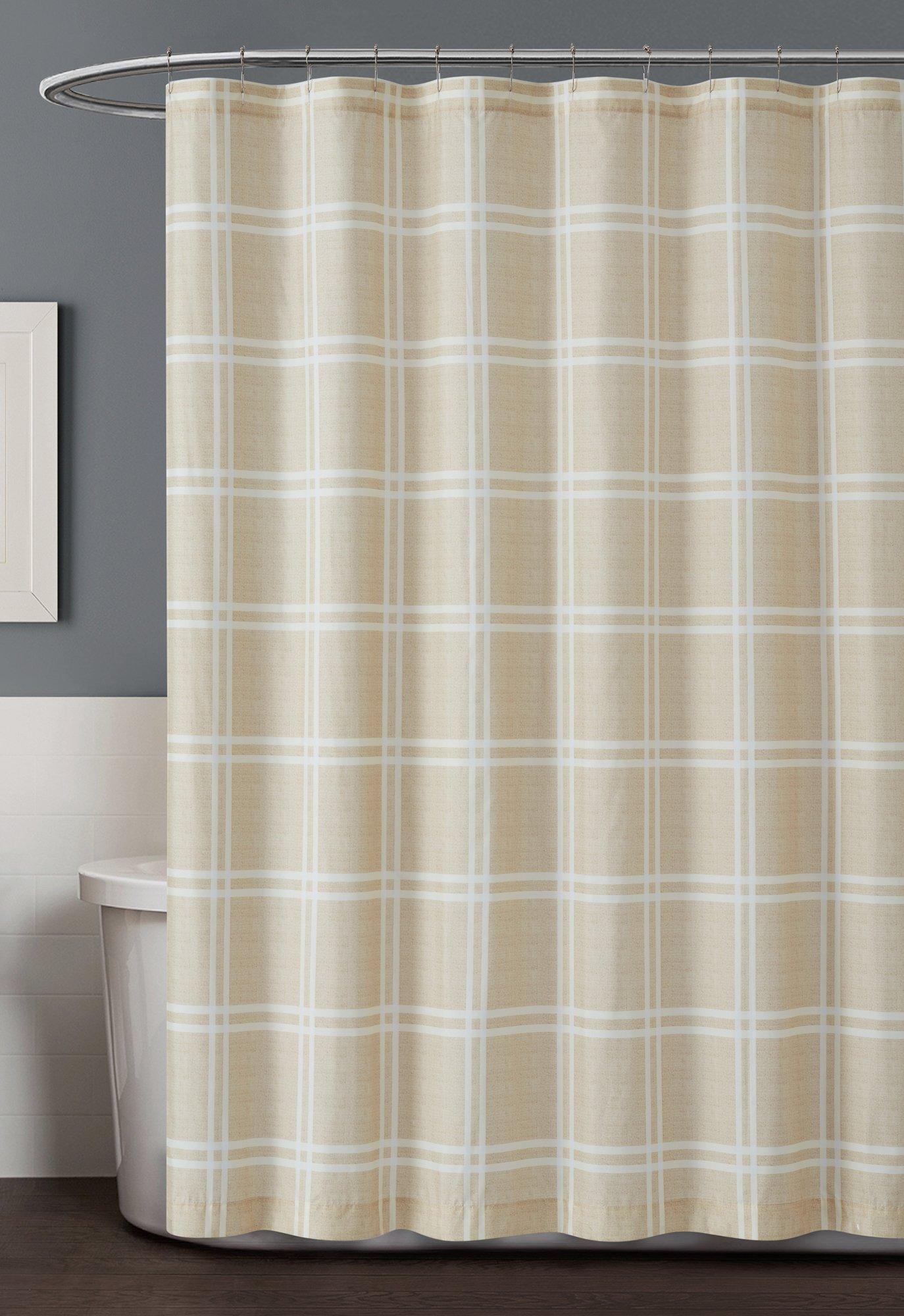 Truly Soft Leon Plaid Grey Shower Curtain Bealls Florida